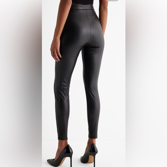 Bundle💕Cache Top & Express Super High Waisted Faux Leather Leggings - Picture 13 of 17
